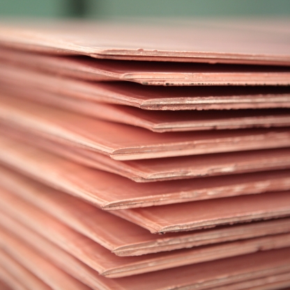 Катод медный 4х500 мм М1к ГОСТ 546-2001