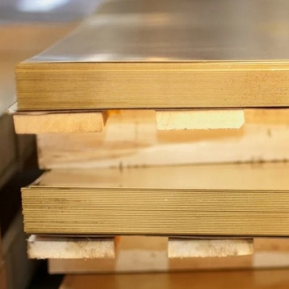 Лист латунный х/к полутвердый Л90 0,55 мм ГОСТ 2208-2007 в&nbsp;Новосибирске

